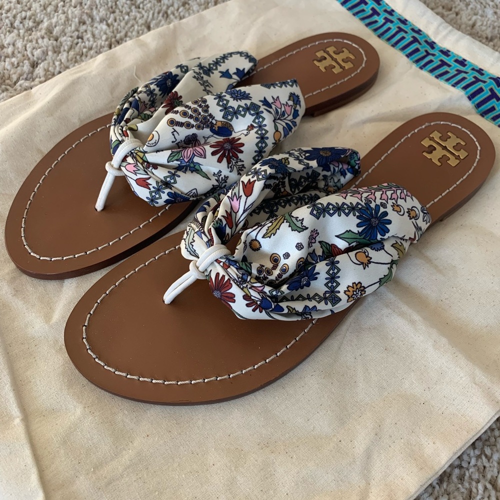 Tory Burch Carson Satin sandals